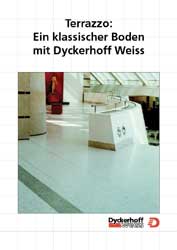 Ein klassischer Boden mit Dyckerhoff Weiss